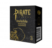 Презервативы натуральные латекс Pirate ультратонк №3