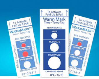 Температурный индикатор WarmMark (ВомМарк) однократного применения